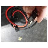 10AWG 2FT Charger Cable, SAE to O Ring Terminal Quick Disconnect Harness, 2 Pin SAE Connectors Extension Cables Cord with 15& 20A Fuse for Car, Motorcycle, Solar Panel