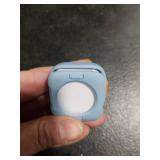 ZZDZZ Rugged Case Compatible with Apple Watch Case 41mm 40mm Series 9/8/7/6/5/4/SE3/2/1, Soft Flexible TPU Shockproof Protective Bumper Cover for iWatch 41mm 40mm, Light Blue
