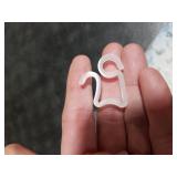 Holiday Light Clips Christmas Light Clips Outdoor Hang Gutter Hooks for Christmas Decoration String Lights Weatherproof Outdoor Lights Clips for Halloween Xmas(100 Pieces)