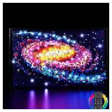 Kyglaring LED Light Kit Compatible with Lego The Milky Way Galaxy Art 31212 Building Blocks, Upgraded Remote Control, Multi-Light Effects & Sequences, Decorative Lighting Accessories (Lights Only)