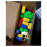 64 Pcs Stacking Tower Game with 22 Cards, Giant Tumble Balance Game for Kids, Family Games for Kids and Adults, Ideal Gifts for Teen Boys & Girls, Party Board Game for Kids 6-12 & Adults