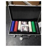 Poker Chip Set with Aluminum Case