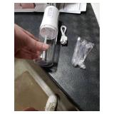 Electric Water Flosser Cordless for Teeth 3 Modes 4 Jet Tips Cleaning and Flossing Water Dental Portable Floss Irrigator Oral Water Flossed Rechargeable Tonsil Stone Travel Adults