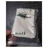 SINYASAN 1 Pack Christmas Tree Throw Pillow Covers 18x18 White Boucle Pillow Cases with 3D Embroidery Decorative Holiday Winter Thanksgiving Decorations for Couch Sofa Living Room