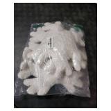 Huwena 2 Pcs Winter Snowflake Pillows Decorative Winter Snowflake Throw Pillows White Pillow Plush Cute Pillow for Couch Sofa Bed Decoration (11.81 Inch)