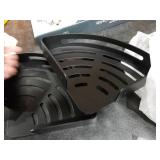 VOLPONE Corner Shower Caddy with Razor Holder Adhesive Shower Shelf Corner No Drilling (adhesive mounting, no suction cup) Bathroom Shower Organizer Storage Rack (2-Pack, Black)