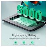 YOTON 17.5 Portable DVD Player with 15.6 HD Swivel Screen for Car and Kids, 4-6 Hours Working Time with Built-in Battery, Dual Stereo Speakers, USB/SD/AV/Audio/Gamepad Support [Not Support Blu-Ray]