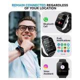 Smart Watch for Women Men- Answer/Make Call, 2025 IP68 Waterproof Fitness Step Tracker Watch with Sleep Monitor/Activity Counter/110+ Sport Mode, Smartwatch for Andriod iPhone iOS Samsung Compatible
