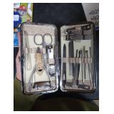 Manicure Set - 19 in 1 Professional Nail Clippers Pedicure Kit, Manicure Tool Kit, Stainless Steel Facial Grooming Set Kit, Gift Idea for Women, Men, Girls, Teens, Beige