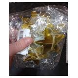 Rypyp 105Feet Gold Star Garland Hanging Graduation 2026 Party Supplies Decor- Golden Star Double Side Twinkle Paper Stars Streamers Banner for Birthday Decorations Wall Starry Night, 8Pack