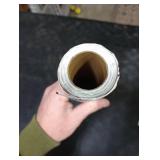 Flyhill Kraft Christmas Wrapping Paper-White 3D Embossed Gold Foil Christmas Pine Tree with Woodlands for Holiday, Party,Celebration, New Year (17 Inch X 32.8 Feet)