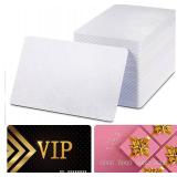 100 Pcs Sublimation Business Card Blanks Double-Sided Sublimation Blanks for Printing of Logos, Nameplates, and Custom Gifts Quality Ultra-Thin Aluminum Alloy Cards in Pearl Color