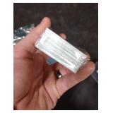 100 Pcs Sublimation Business Card Blanks Double-Sided Sublimation Blanks for Printing of Logos, Nameplates, and Custom Gifts Quality Ultra-Thin Aluminum Alloy Cards in Pearl Color