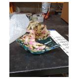 LCCCK Hand Blown Glass Conch Shell Sculpture, Sea Glass Art Figurines, Beachy Room Decor, Pink Conch Shell Decorative Statues, Sea Shell Coastal Decor for Shelf House Room, Beachy Gifts