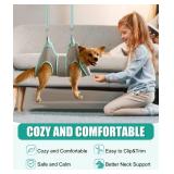 Kkiimatt XS Dog Grooming Hammock Harness, Grey, Nail Trimming, Holder, Restraint, Thick Neck Support HARNESS AND HOOKS ONLY