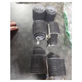 Selizo Hair Curlers 36 Pcs Set with 24Pcs Hair Curlers 4 Sizes and 12 Pcs Hair Clips for Long Medium Short Thick Hair, Black MISSING SOME HAIR CLIPS