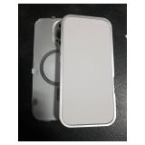 YAOZOCASE for iPhone Case,Compatible with MagSafe,Magnetic Luxury Aluminum Metal Frame,Military Grade Drop Protection Shockproof Phone Case (Silver,iPhone 16 Pro)