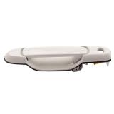 Advance Ignition Front Left Driver LH Side Outside Door Handle Super White 040 Compatible with Toyota 98-03 Sienna 1998 1999 2000 2001 2002 2003