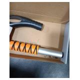 EcoNour 27 Aluminum Ice Scrapers for Car Windshield | Car Snow Scraper Window and Snow Brush with Ergonomic Foam Grip Winter Accessories (Orange)