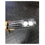 Ausemku Shower Curtain Rod Tension - 26-76 Inch Never Rust Non-Slip Spring Tension Curtain Rod No Drilling Stainless Steel Curtain Rod Use Bathroom Kitchen Black