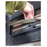 YOTSUBA Kitchen Knife Set, 7PCS Kitchen Knives Set High Carbon Stainless Steel Sharp Knife, Knives Set for Kitchen with Ergonomic Handle