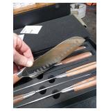 YOTSUBA Kitchen Knife Set, 7PCS Kitchen Knives Set High Carbon Stainless Steel Sharp Knife, Knives Set for Kitchen with Ergonomic Handle