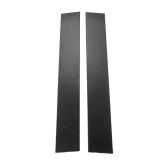 Yollky 1 Pair B-Pillar Side Molding Windshield Door Outer Trim Left Right B Pillar Trim Panel for Dodge Grand Caravan 2008-2020 for Ram C/V 2012, 2015 | Gloss Black | Replaces 5020664AA 5020665AA