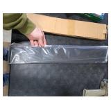 Yollky 1 Pair B-Pillar Side Molding Windshield Door Outer Trim Left Right B Pillar Trim Panel for Dodge Grand Caravan 2008-2020 for Ram C/V 2012, 2015 | Gloss Black | Replaces 5020664AA 5020665AA