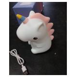 Unicorn Toys, Night Light for Kids Night Light,16 Colors+Silicone+Dimmable+12 Hours Use Nightlight for Kids Room,Unicorn Toys for Girls Age 4-6, Valentines Day Gifts for Kids, Baby, Toddlers, Adults