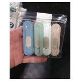 4pcs Utility Knife Box Cutters, Retractable Letter Opener, Sharp Cartons Cardboard Cutter Razor Knife for Christmas, Smooth Mechanism Perfect for Office and Home Use