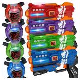 Laser Tag Guns Set of 4 Laser Tag Guns with Digital LED Score Display Vests,Gifts for Teens and Adults Boys & Girls,Adults and Family Fun,Gift for Kids Ages 8 9 10 11 12+Year Old Boy