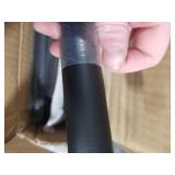 Room Darkening Curtain Rods for Windows, 28 to 148 Inches Splicing Construction Drapery Rod, 1 Adjustable Blackout Wrap Around Curved Curtains Rod, Wall Mounted Ceiling Mounted, Matte Black