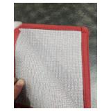 BEQHAUSE Indoor Door Mat 20 x 32, Dirt Trapper Door Mats Non-Slip Entryway Rugs Washable, Resist Dirt Absorbent Welcome Mat, Low Profile Floor Mats for Front Back Door and Entryway, Red