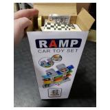 Montessori Toys for 2 3 Year Old Boys Toddlers, Car Ramp Toys with 6 Cars & Race Tracks, Garages and Parking Lots, Ramp Racer Toy Gift for Boys Girls Age 18 Months and Up, Multicolor