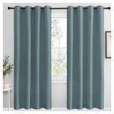 NICETOWN Modern Blackout Curtains Noise Reducing, Thermal Insulated and Privacy Room Darkening Drape Panels for Boy