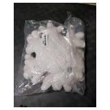 Huwena 2 Pcs Winter Snowflake Pillows Decorative Winter Snowflake Throw Pillows White Pillow Plush Cute Pillow for Couch Sofa Bed Decoration (11.81 Inch)