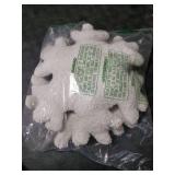 Huwena 2 Pcs Winter Snowflake Pillows Decorative Winter Snowflake Throw Pillows White Pillow Plush Cute Pillow for Couch Sofa Bed Decoration (11.81 Inch)