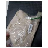 MIULEE 2 Panels Solid Color Sheer Window Curtains Elegant Window Voile Panels/Drapes/Treatment for Bedroom Living Room (54X84 Inches Cream)