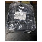 SNTD Dish Drying Rack, Expandable Dish Rack for Kitchen Counter, Stainless Steel Dish Drainer with Drainboard Set and Utensil Holder (Gray)