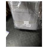 Memory Foam Bathroom Rugs Sets 3 Piece, Extra Thick Soft Absorbent Non Slip Upgraded, Washable Toilet Bath Mat Shower Carpet for Bedroom, Living Room (Grey, U Shape 24 X 24 + 24 X 32 + 17 X 48)