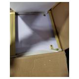 SwaaVee Laundry Hamper, Laundry Basket, Laundry Sorter with 3 Removable Bags, Clothes Basket with 3 Compartments, Wheels, Shelf for Laundry Room Bathroom Bedroom (3 Bags-Golden)