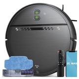 ZC WAS Robot Vacuum and Mop Combo, 2-in-1 Robot Vacuum Cleaner