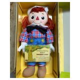 Raggedy Andy Goes Sailing Doll, New in Box w/ Certificate of Authenticity
