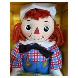 Raggedy Andy Goes Sailing Doll, New in Box w/ Certificate of Authenticity