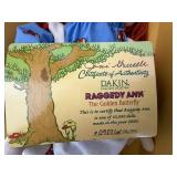 Raggedy Ann & The Golden Butterfly Doll w/ Box and Certificate of Authenticity (signed)