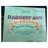 Raggedy Ann & The Golden Butterfly Doll w/ Box and Certificate of Authenticity (signed)