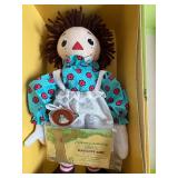 Raggedy Ann & The Lucky Penny Doll w/ Box and Certificate of Authenticity