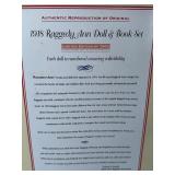 Raggedy Ann Doll & Book Set, 1918 Replica, Limited Edition w/ Certificate of Authenticity in Box