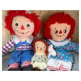 Raggedy Ann and Andy Dolls