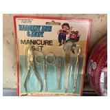 Raggedy Ann and Andy Manicure and Cookie Sets, Both in Packages